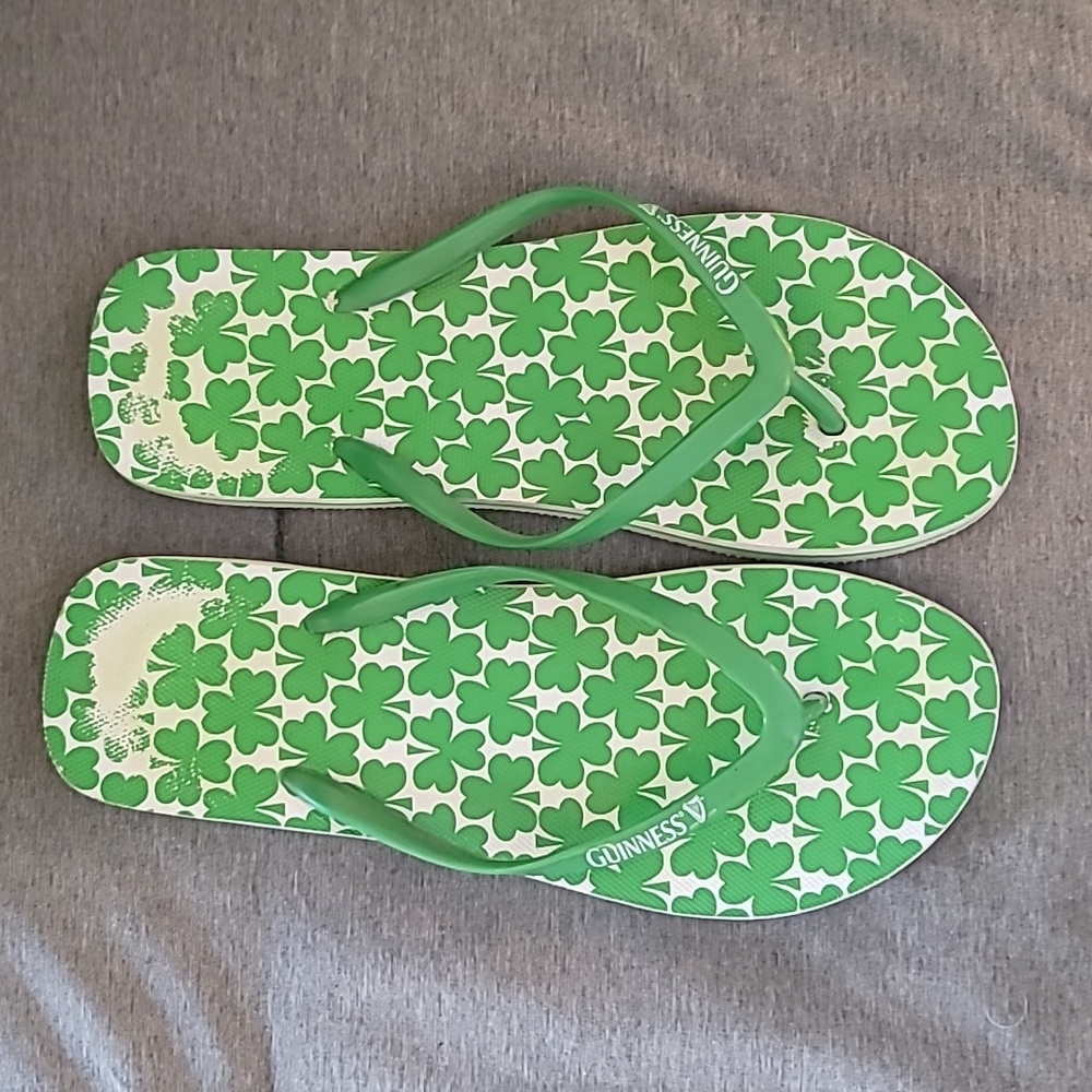 Guiness Flip Flops